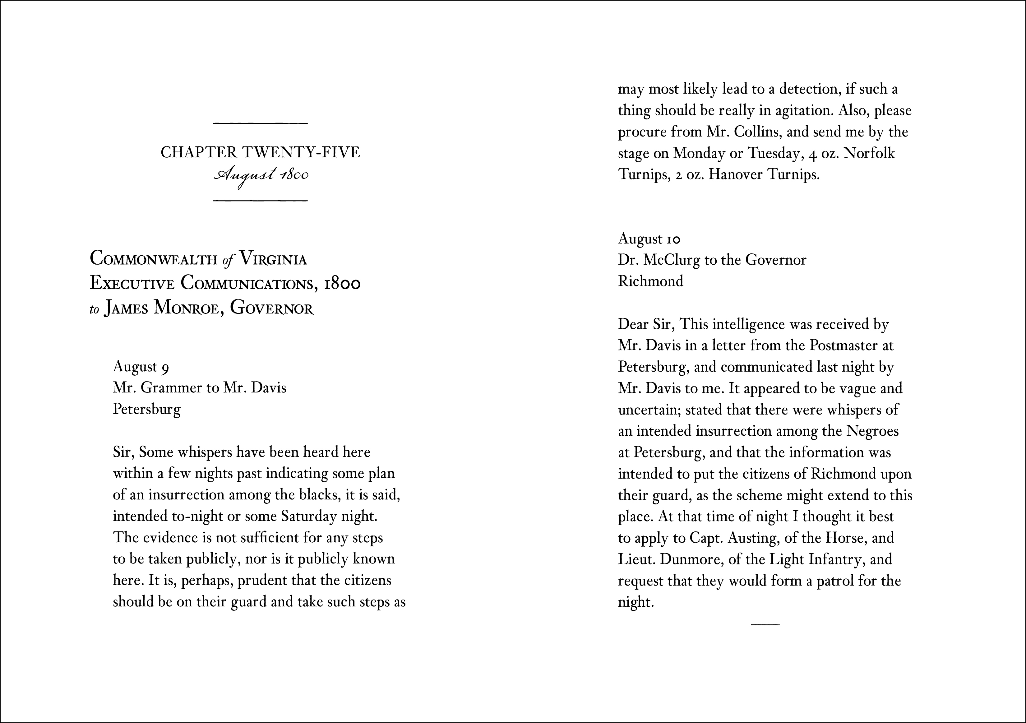 Letters from COME AUGUST, COME FREEDOM