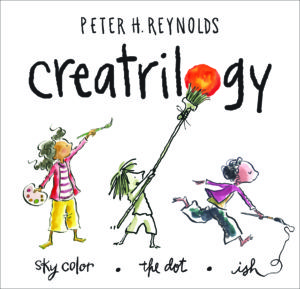 Front of the CREATRILOGY boxed set