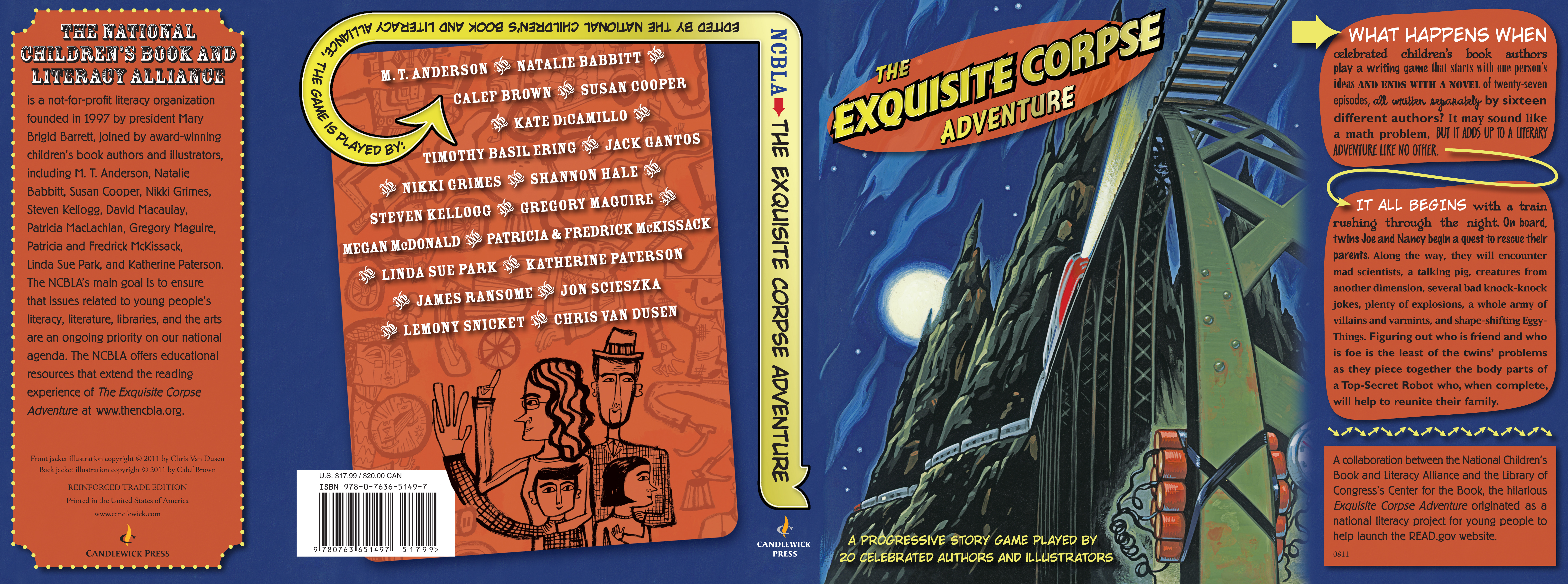 Full jacket for THE EXQUISITE CORPSE ADVENTURE