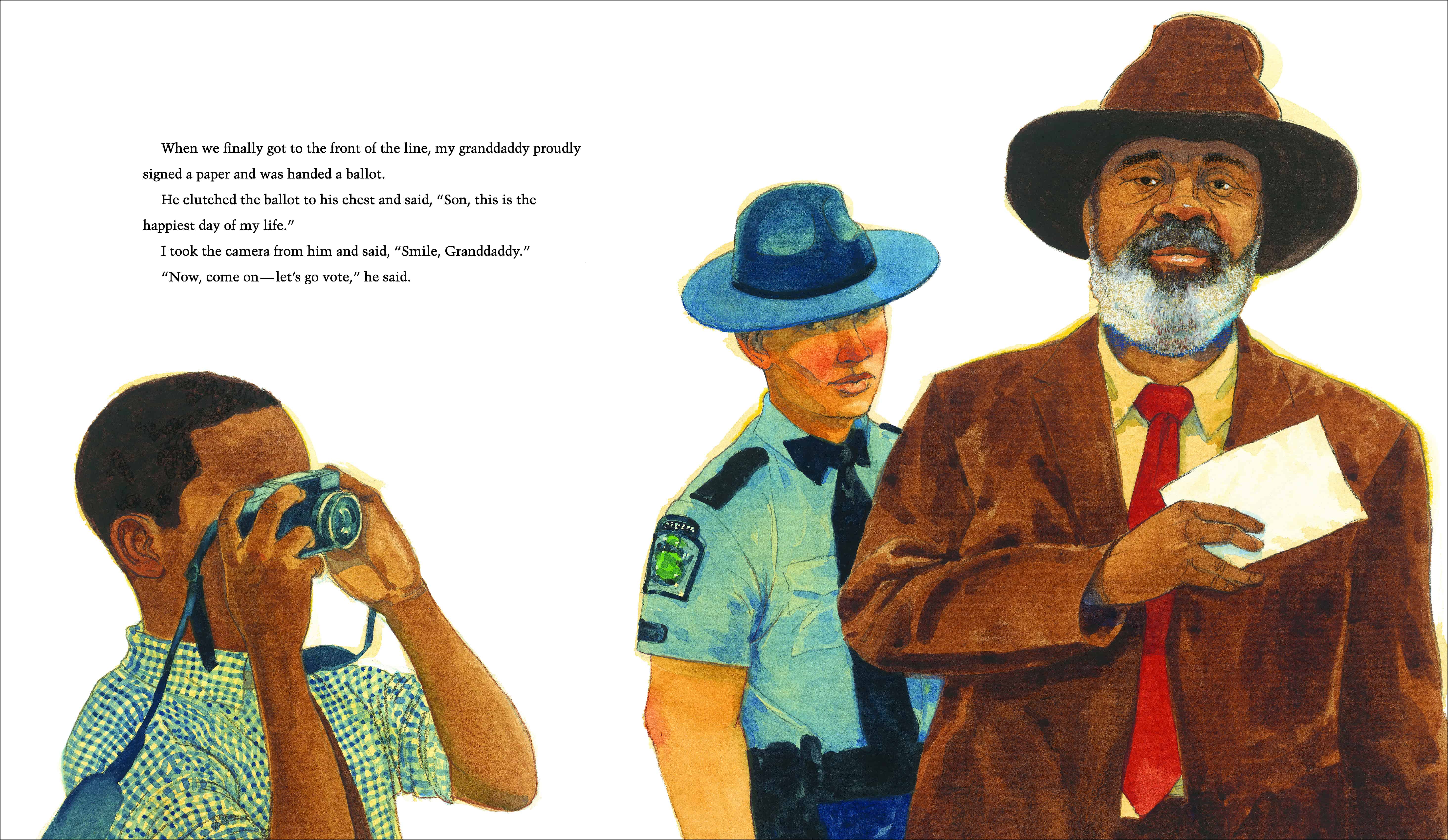 Interior spread for GRANDDADDY'S TURN