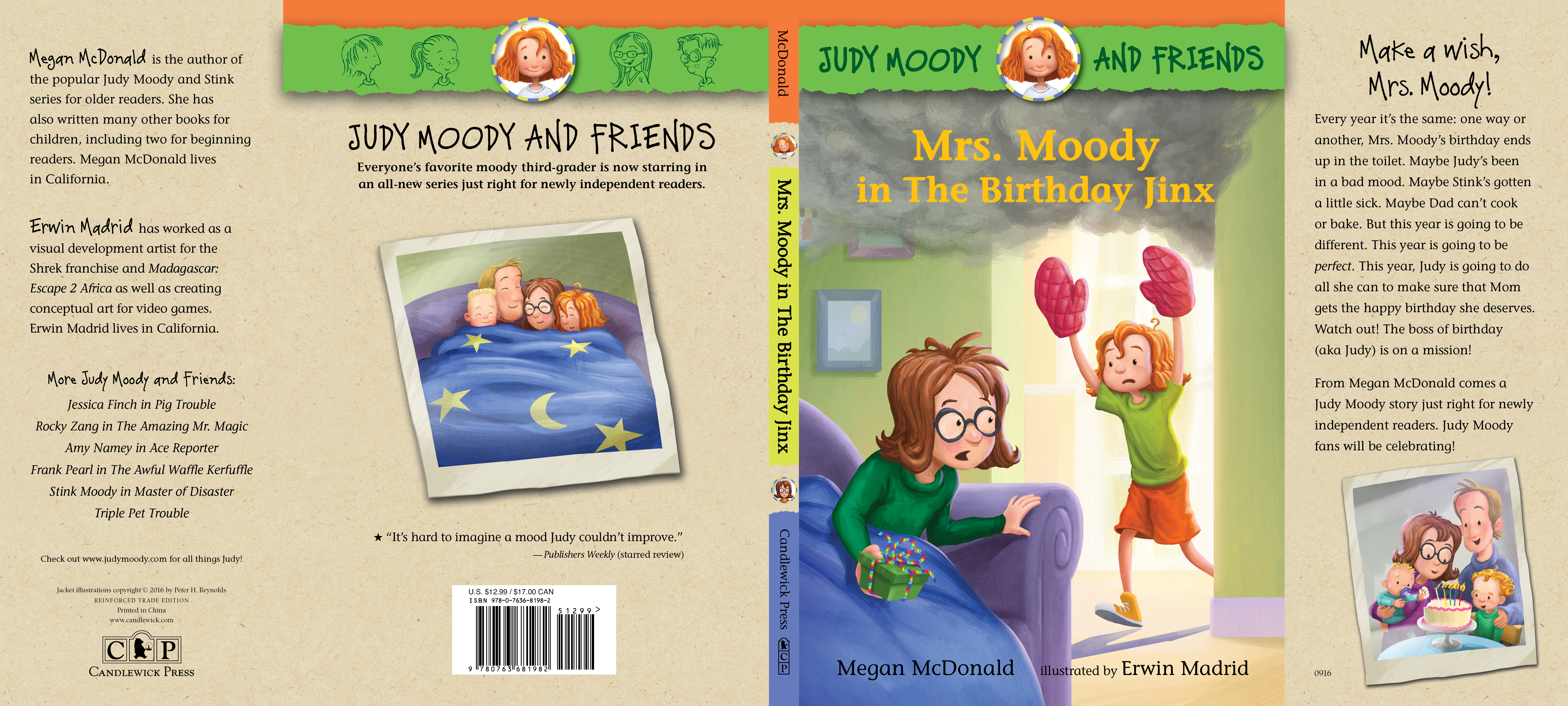 Full jacket for MRS. MOODY IN THE BIRTHDAY JINX
