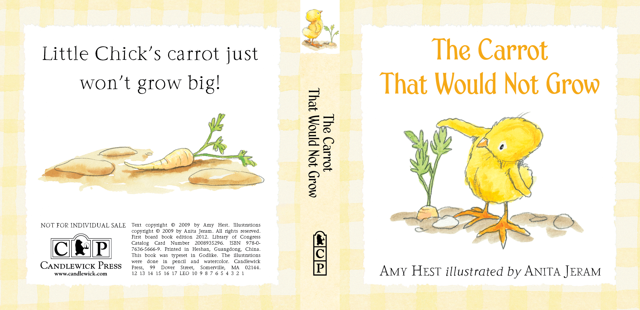 Cover for CARROT from LITTLE CHICK: THREE LITTLE STORIES