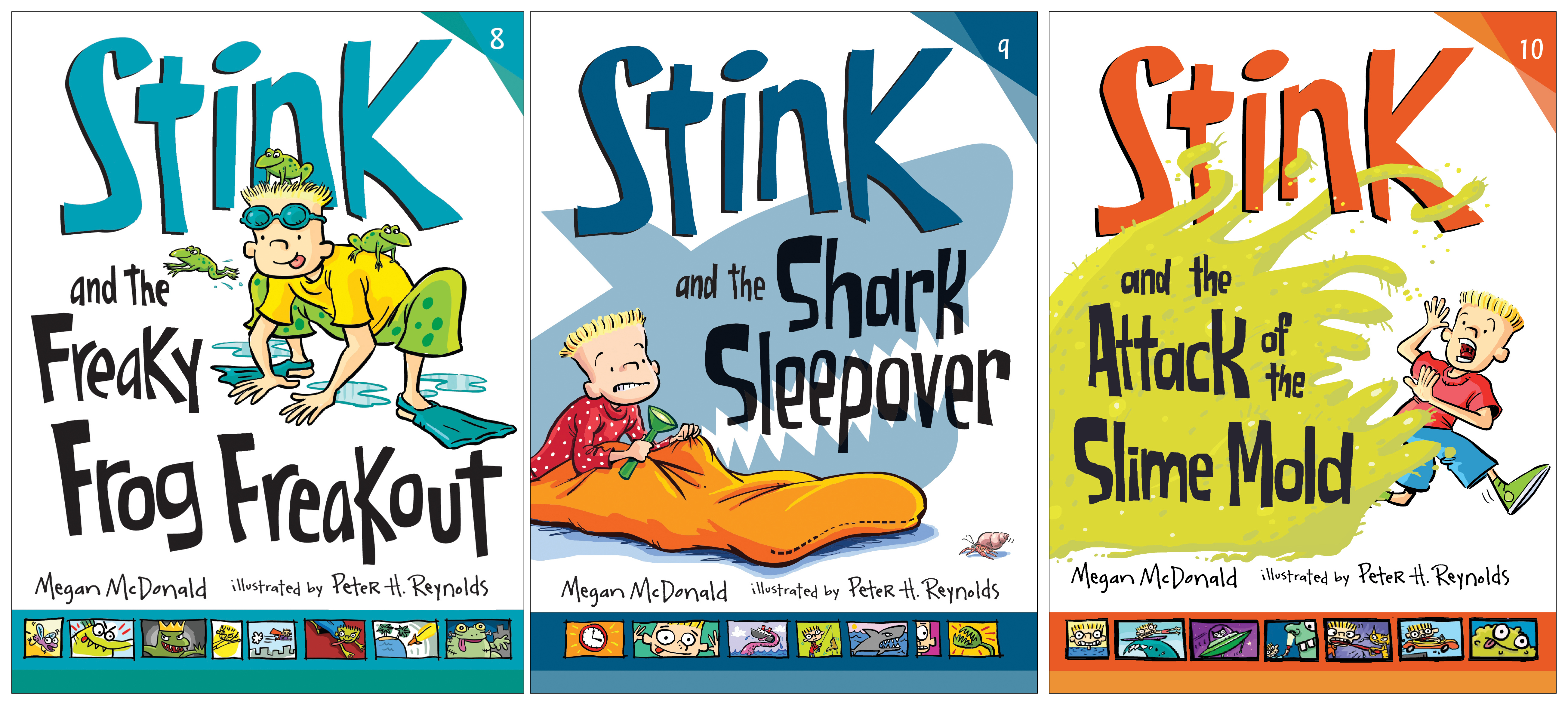 Jackets for STINK #8-#10