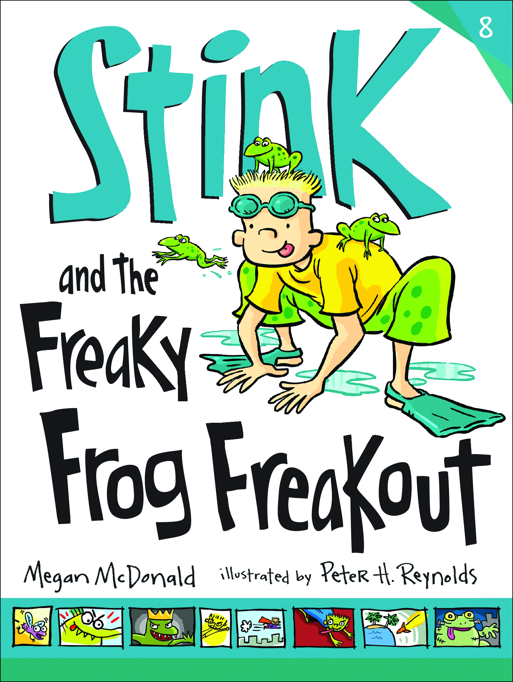 Cover for STINK AND THE FREAKY FROG FREAKOUT