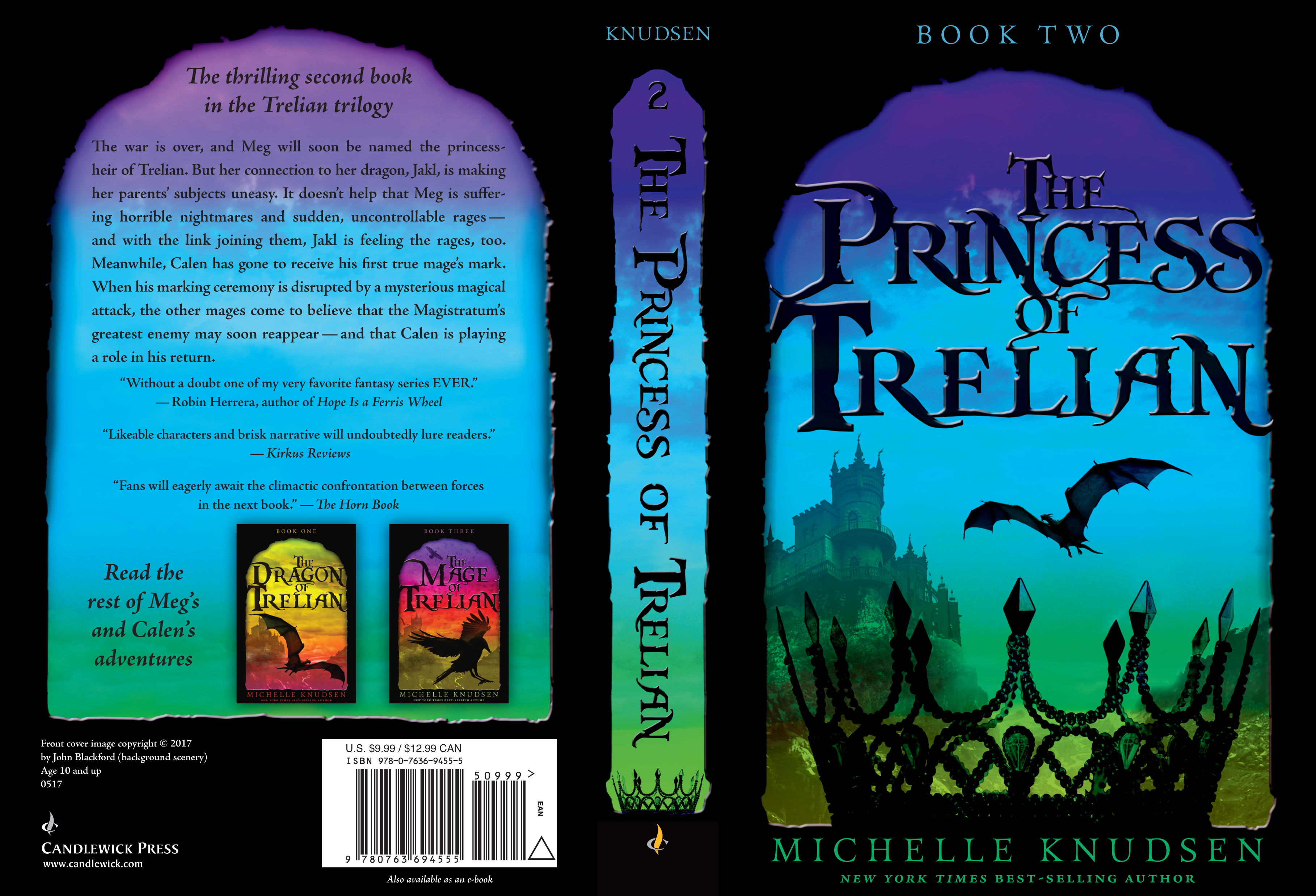 Paperback cover for THE PRINCESS OF TRELIAN