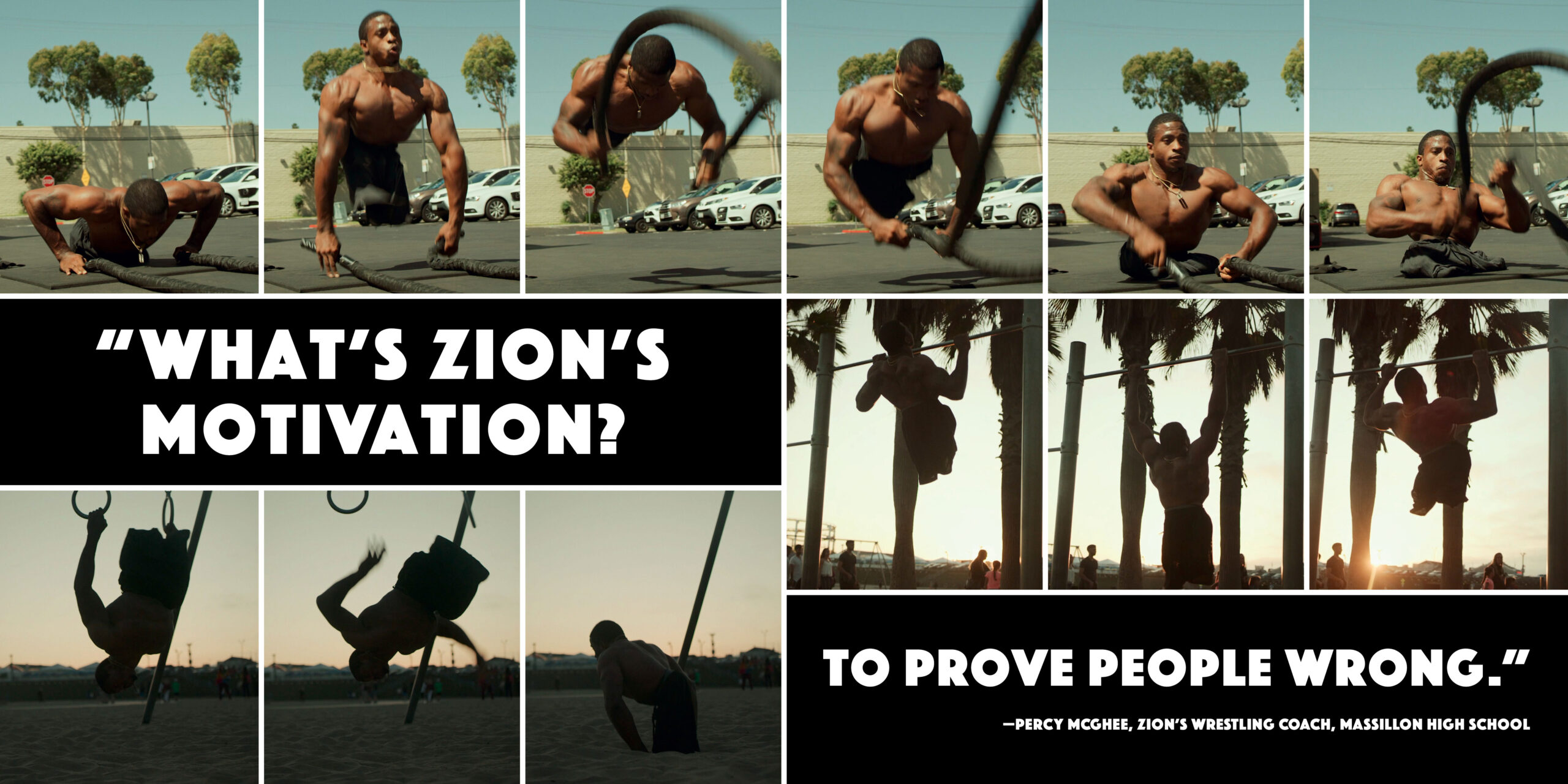 Interior spread from ZION UNMATCHED